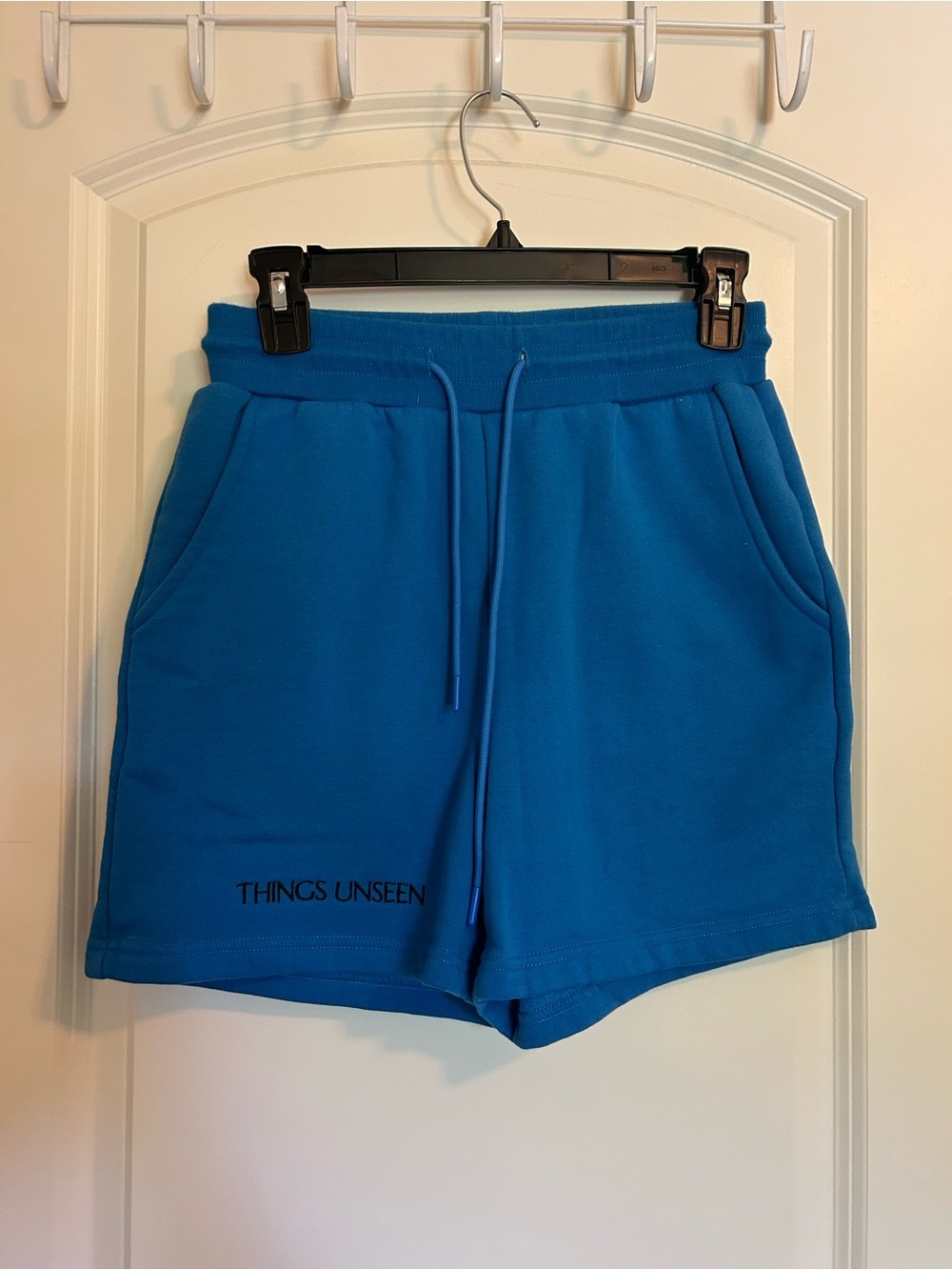 Woman’s R collection things unseen Blue Drawstring Shorts